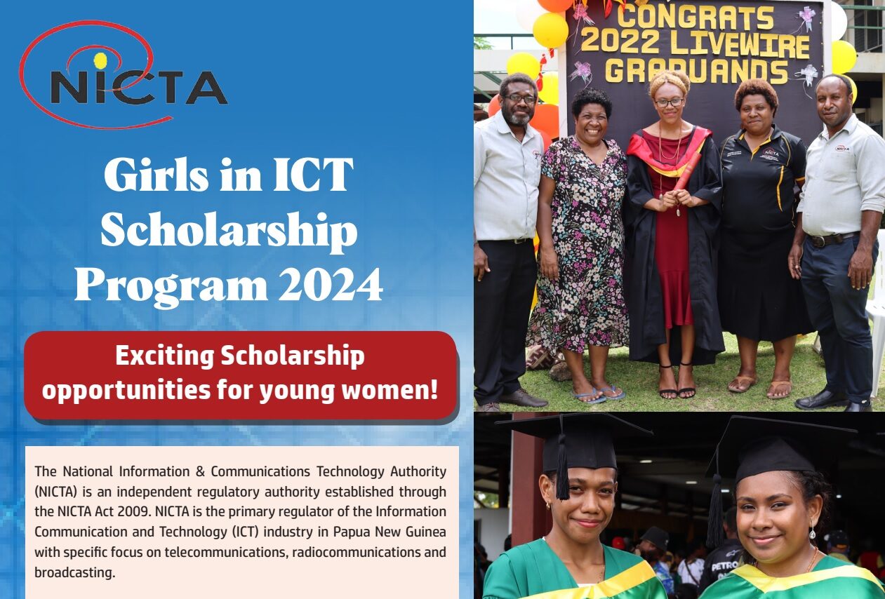 NICTA Girls in ICT Scholarship Program 2024