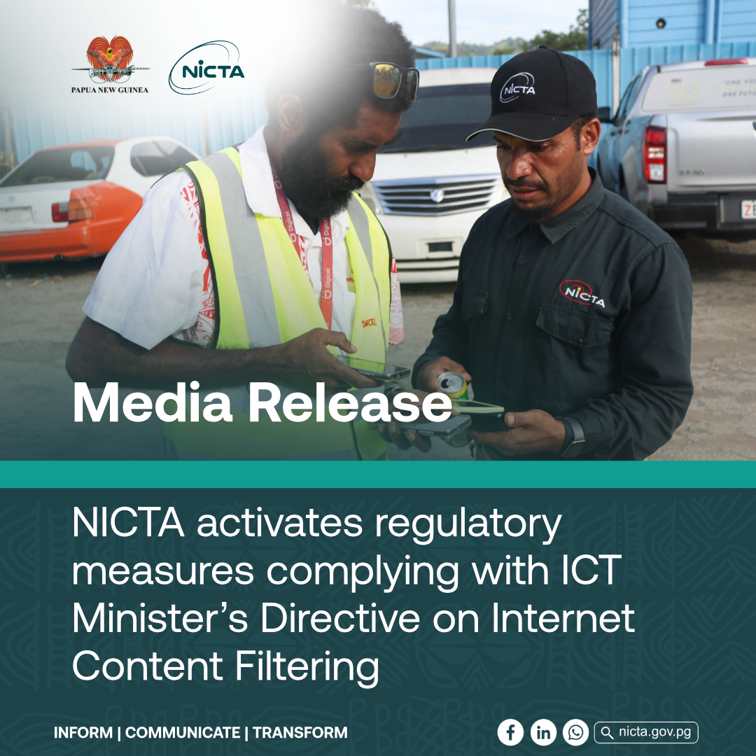 NICTA activates regulatory measures complying with ICT Minister’s Directive on Internet Content Filtering