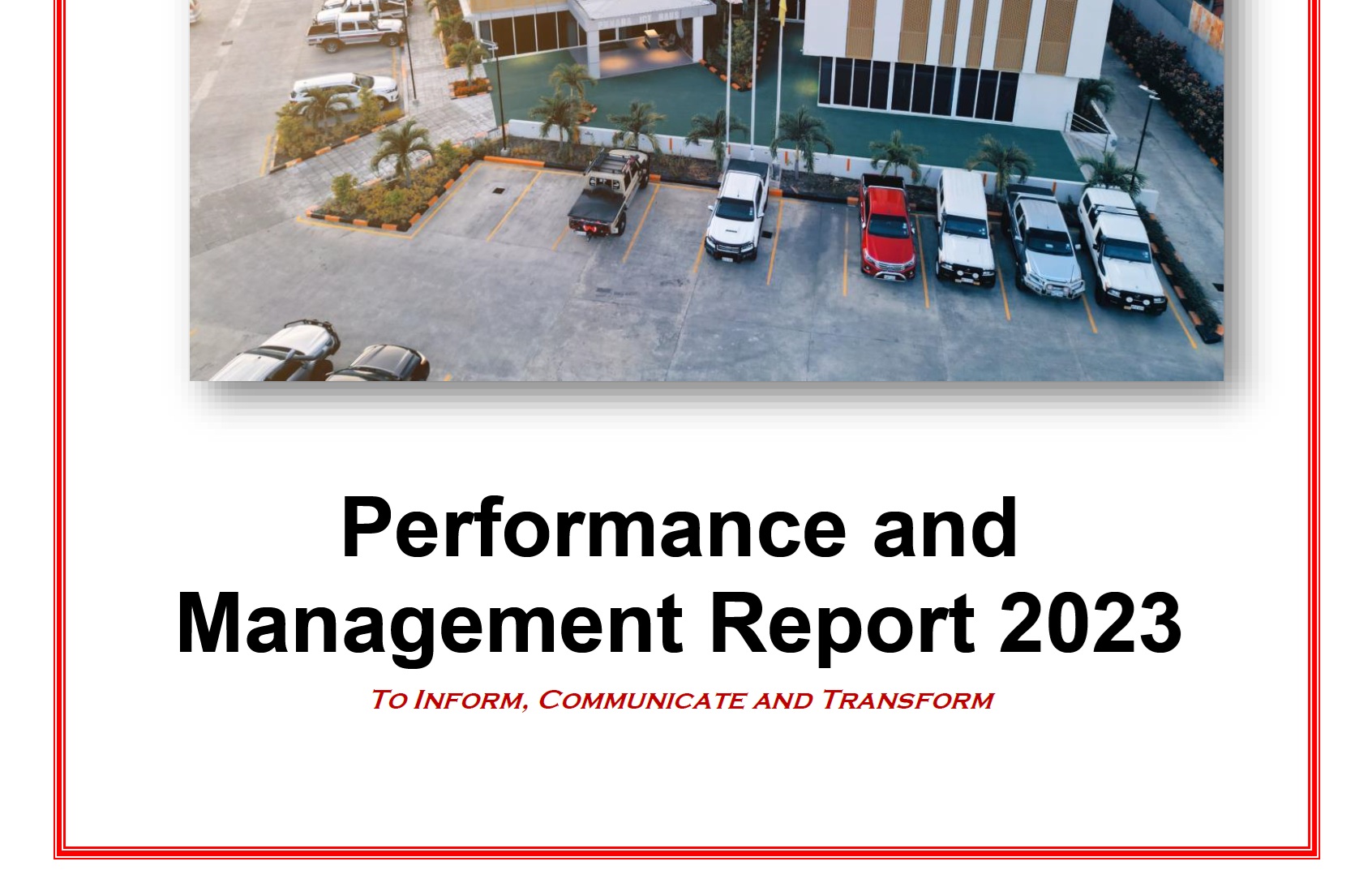 Performance and Management Report 2023